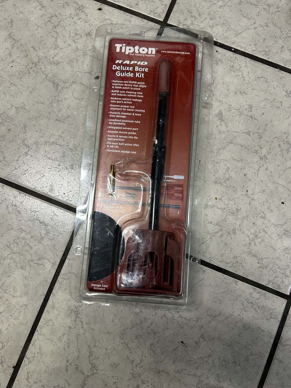 Tipton RAPID Deluxe Bore Guide Kit for Bolt Action and AR-15 Rifles